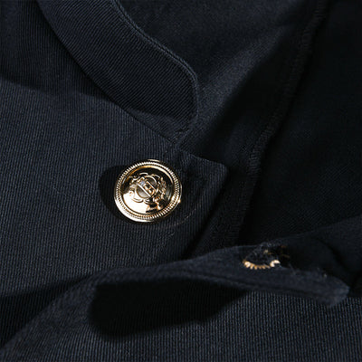 Men's Retro Casual Solid Lapel Button Jacket - Style 85705875TO