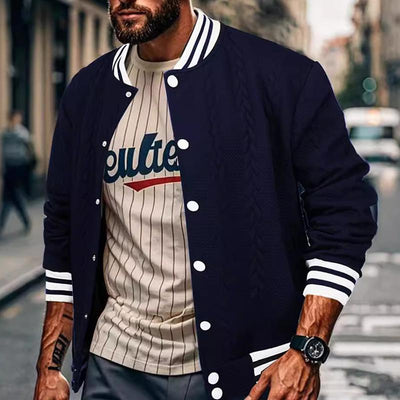 Men’s Casual Baseball Jacket