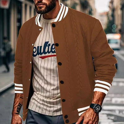 Men’s Casual Baseball Jacket