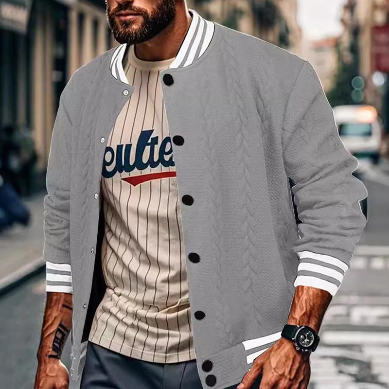Men’s Casual Baseball Jacket