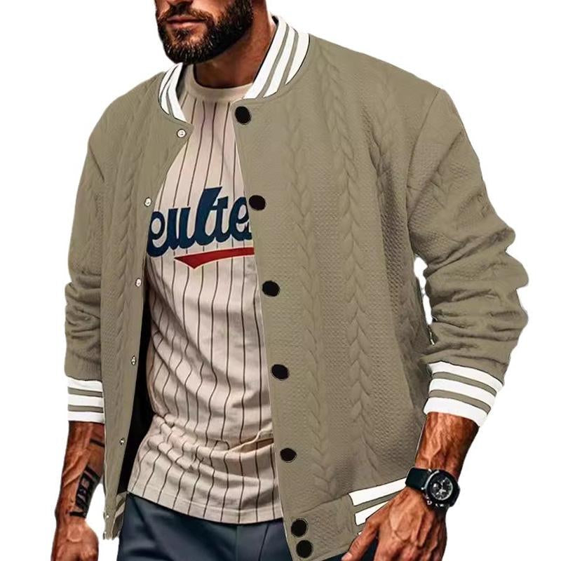 Men’s Casual Baseball Jacket